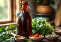 Jak przygotować ocet z żywokostu – przepis, składniki i zastosowanie