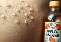 Włókniaki: jak stosować ocet jabłkowy na zmiany skórne?